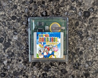 Authentique - Super Mario Bros. Deluxe - Nintendo Gameboy Color - Cartouche de jeu uniquement