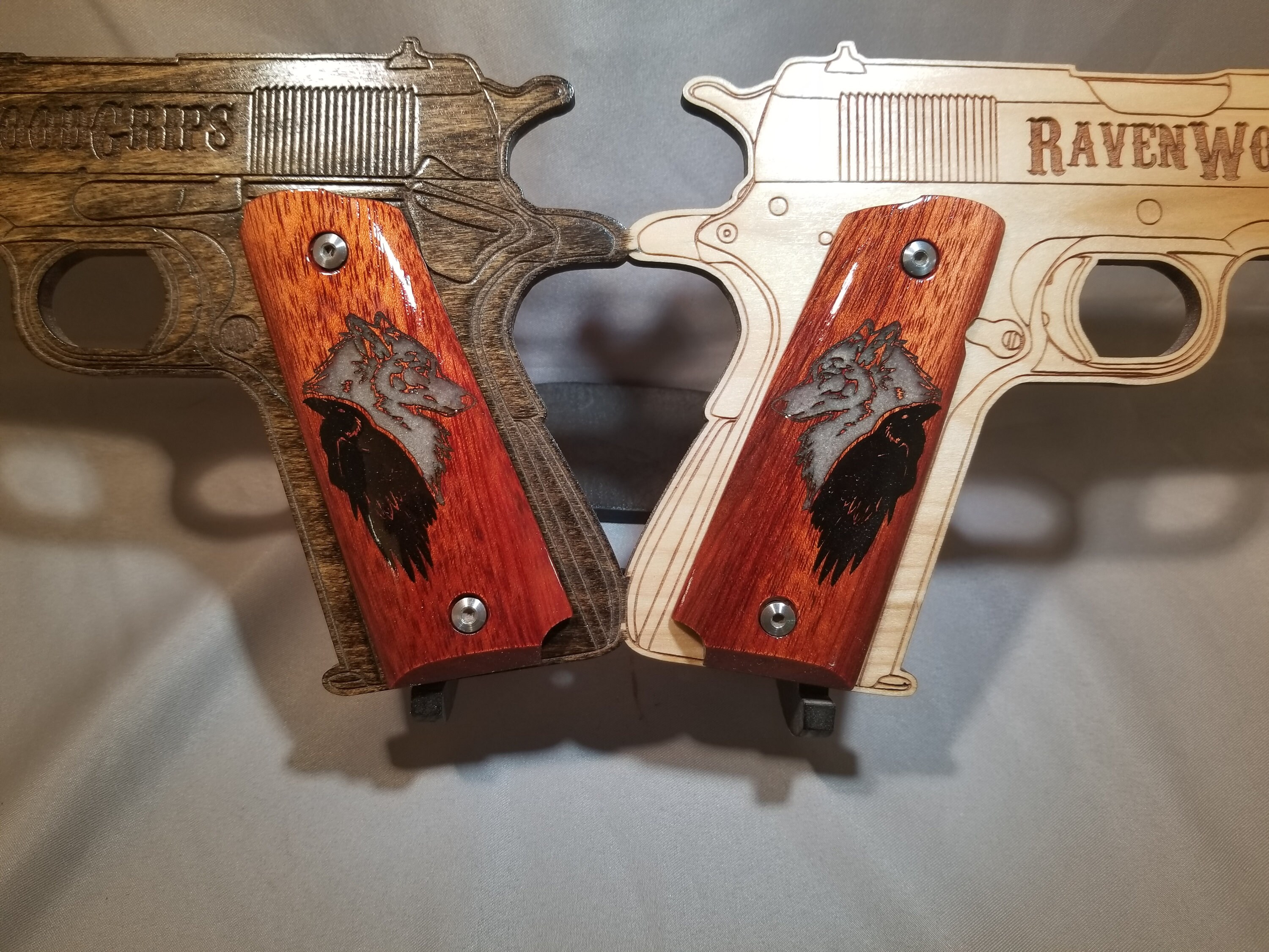 Can A Gun Grip Be Inlaid With Stone - 7kqkj02