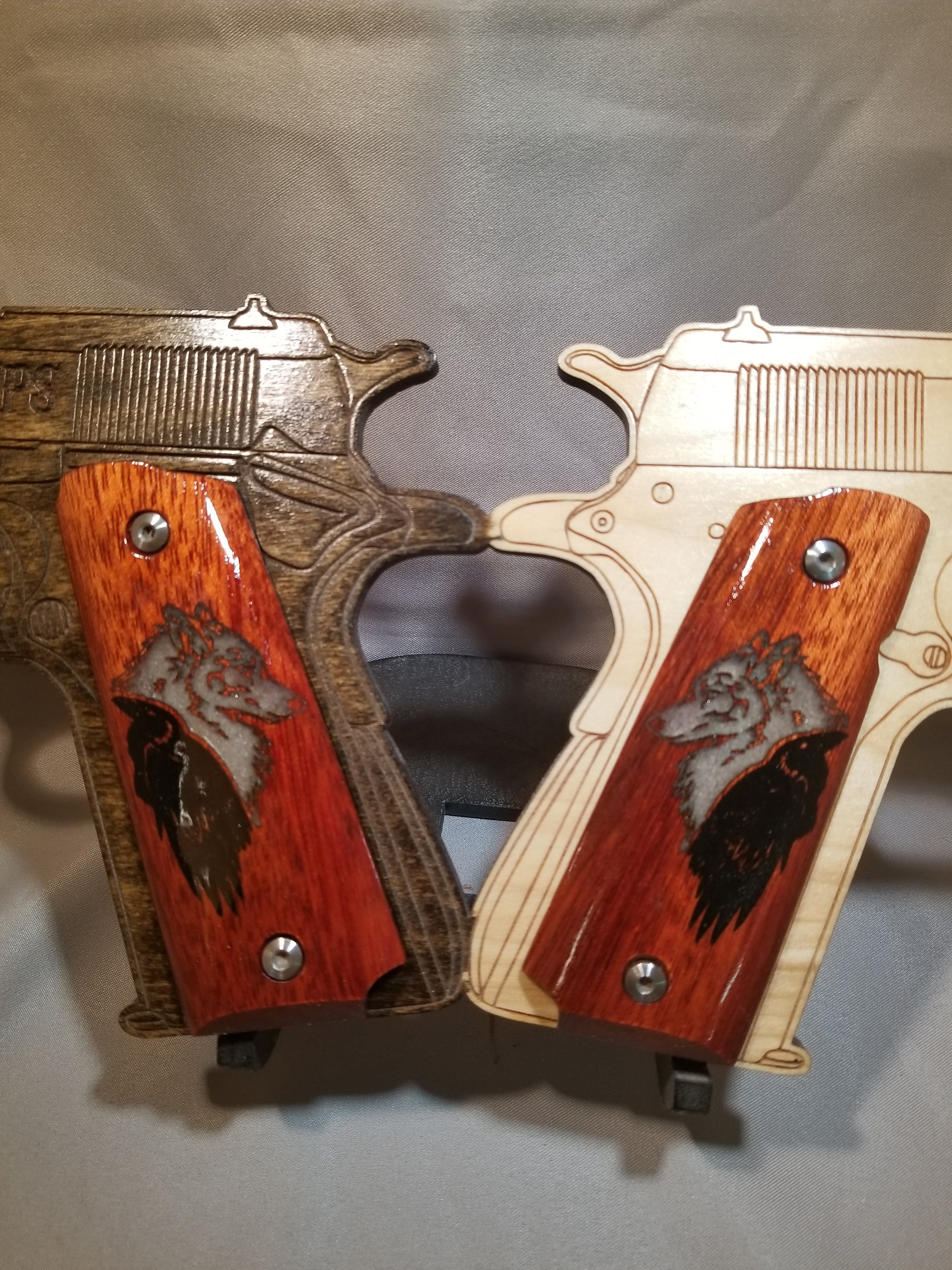 Can A Gun Grip Be Inlaid With Stone - 28p8j3w