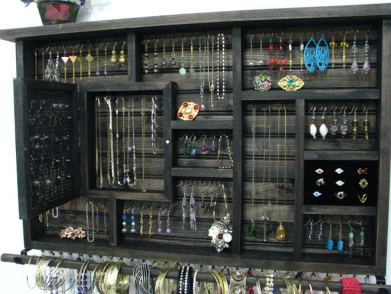 Large Dorm Room Jewelry Holder Etsy