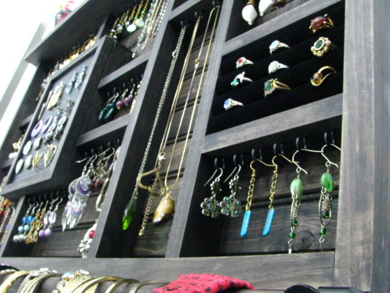 Large Dorm Room Jewelry Holder Etsy