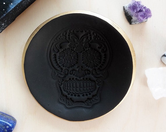 Day of the Dead / Sugar Skull Ring Dish