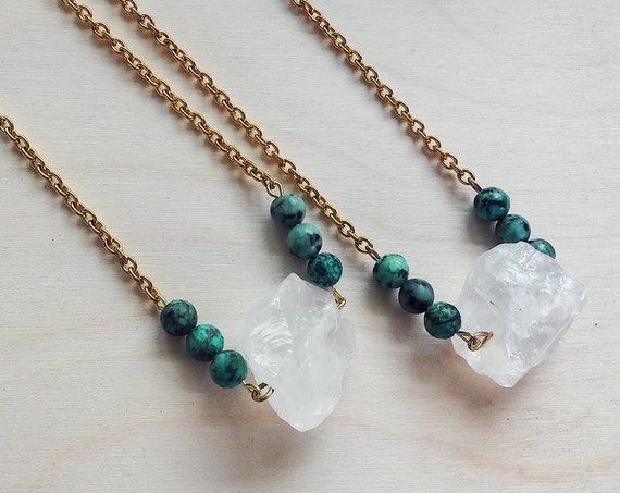 Clear Quartz Necklace