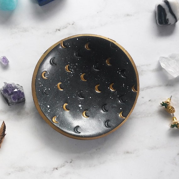 Crescent Moon Ring Dish