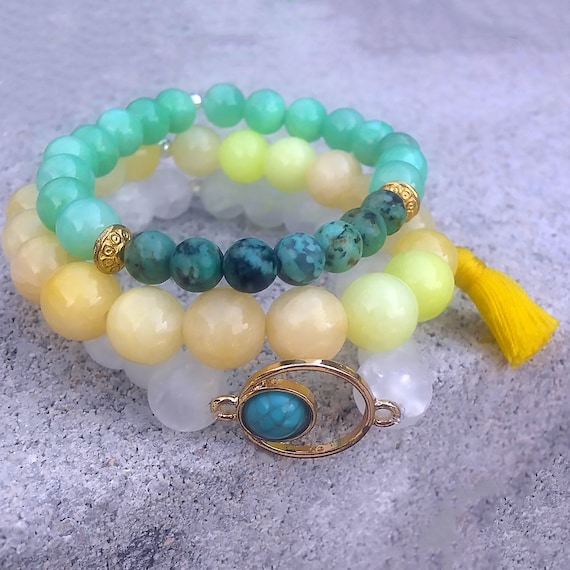 Soul Stack - PLAYA || Beaded Bracelet Stack