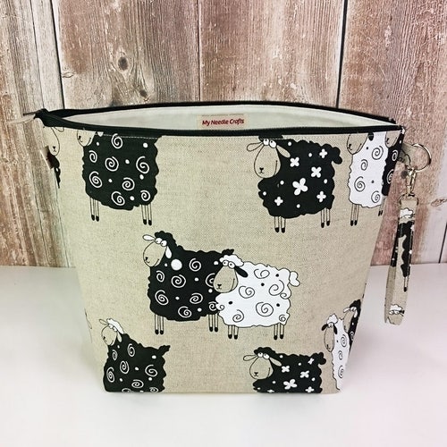 Project Bag for Knitting knitting Sheep With Etsy