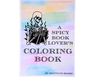 Spicy Romance Mini Coloring Book: Adult Smut Gifts (5x7 Tear Off Pad)