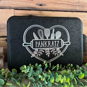 Personalized Cake Pan for Wedding Gift | Custom Engraved Cake Pan | Personalized Metal Cake Pan | 9x13 Aluminum Cake Pan with Engraved Lid