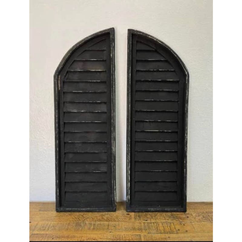 Arched Shutters - Etsy