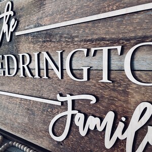 Family Name Sign Reclaimed Wood Wall Art Barn Board Art Reclaimed Wood ...