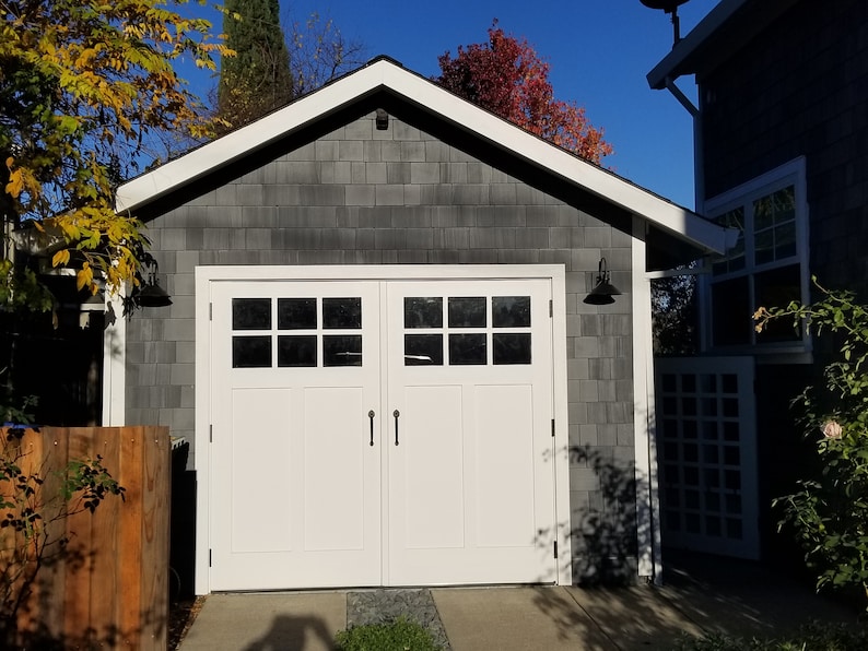 Wooden Garage Barn Doors Etsy