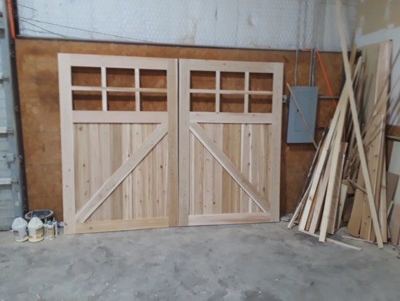 Real Carriage Doors That Are Customizable Etsy