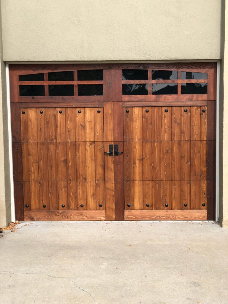 Beautiful Solid Cedar Garage Doors Etsy