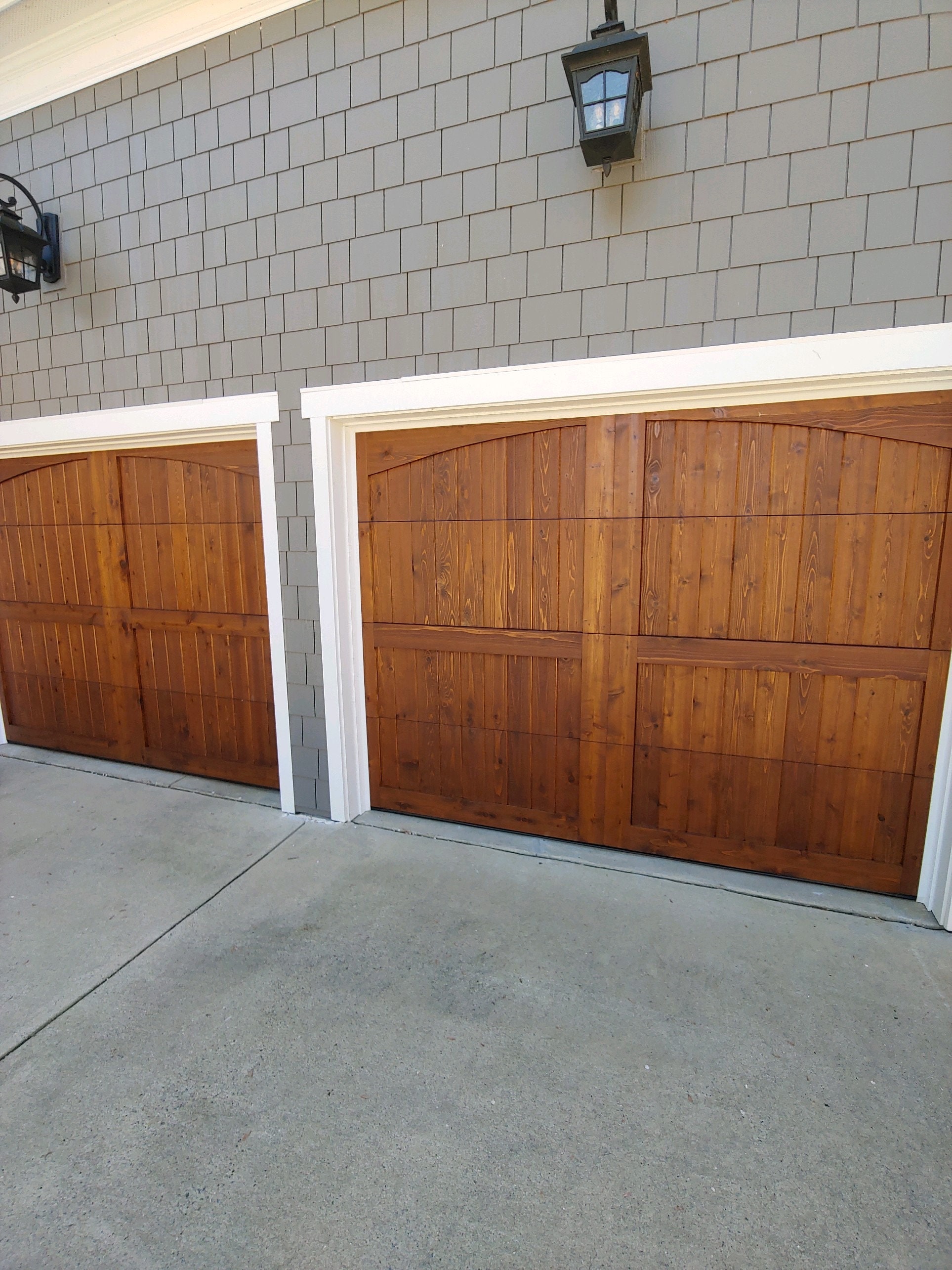 Customizable Wooden Garage Door 