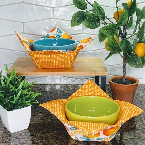 Bowl cozy - Citrus - Free Shipping