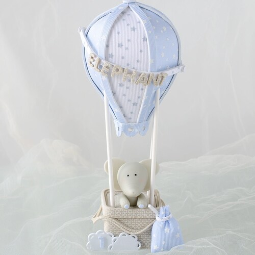 Bear in Hot Air Balloon Cake Topper Etsy