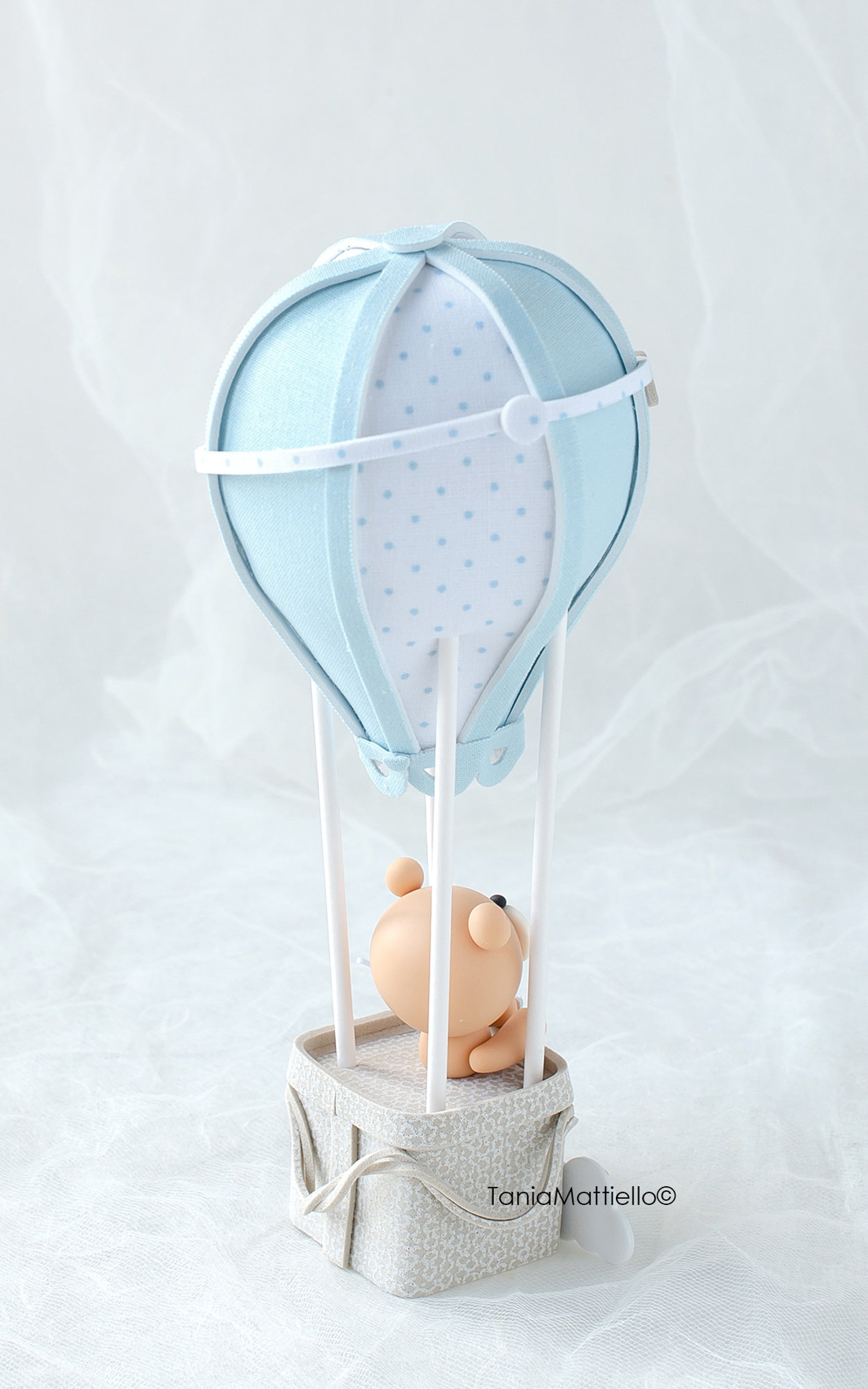 Bear in Hot Air Balloon Cake Topper Etsy