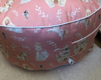 Princess Pouf/ Seat cushion
