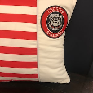 Bulldog Mascot Pillow