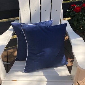 Outdoor fade resistant pillow