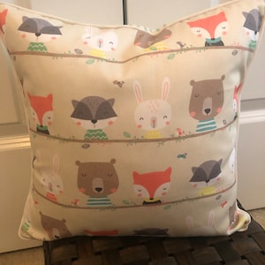 Woodland animals/ Children’s Pillow