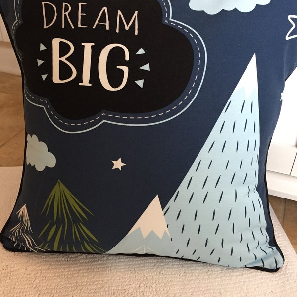 Dream Big Pillow Etsy