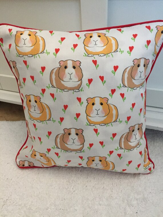 Guinea Pig pillow cover Etsy