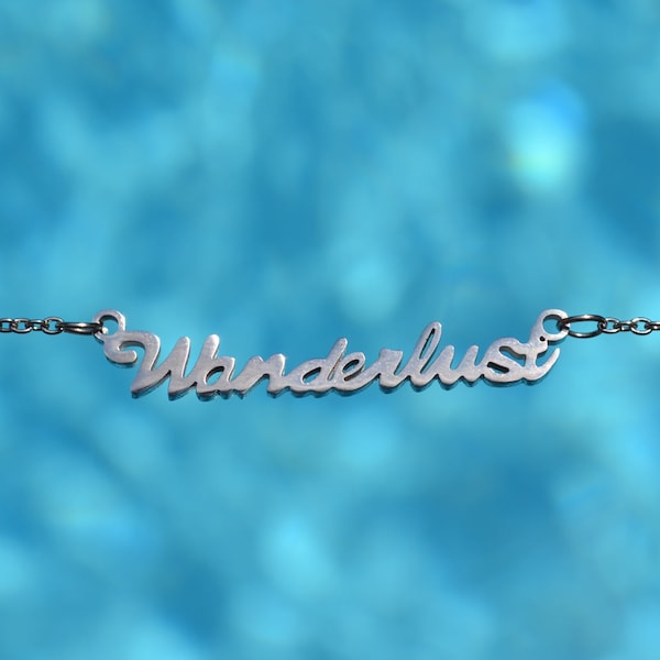 Wanderlust Travel Necklace