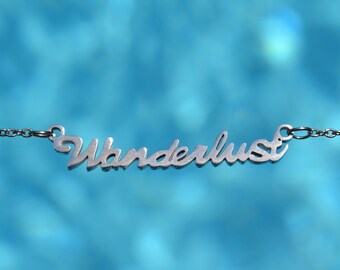 Wanderlust Travel Necklace