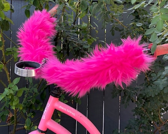 wiederverwendbare Haute Pink LENKERbits Kunstpelz - 2 Wraps