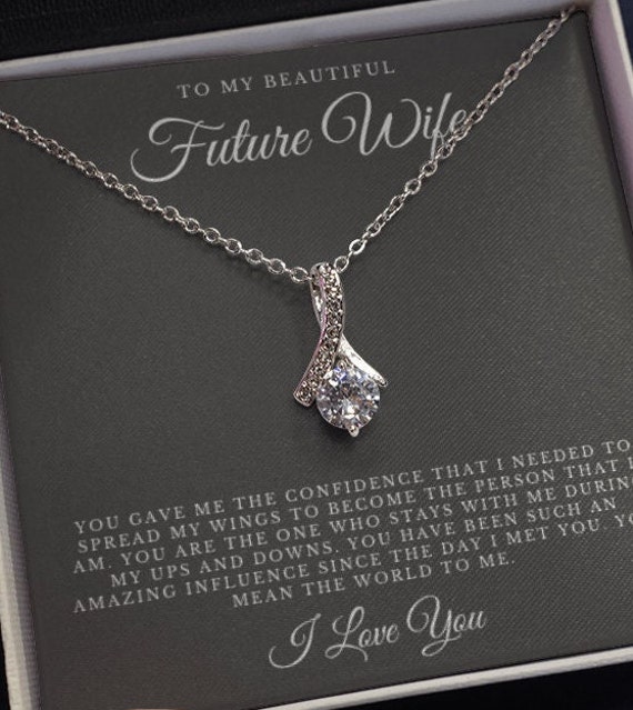 Necklace for my future wife deals