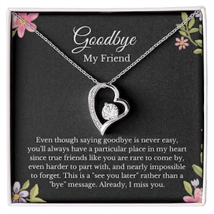 Best Friend Going Away Gift for Friend Moving Away Gift Farewell Gift Best Friend Goodbye Gift, Going Away GiftMinimalist Summer Jewelry