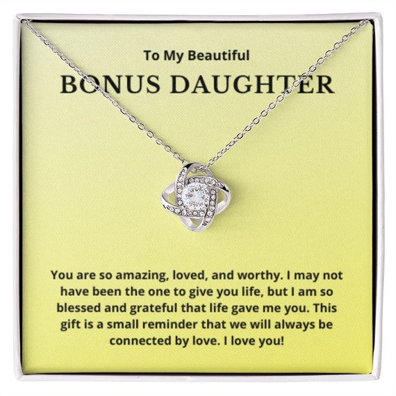 Necklace for step daughter at best sale wedding
