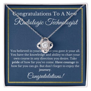 Radiologic Tech Graduation Gift, Graduation Gift, Radiologic Technologist Jewelry Gift.