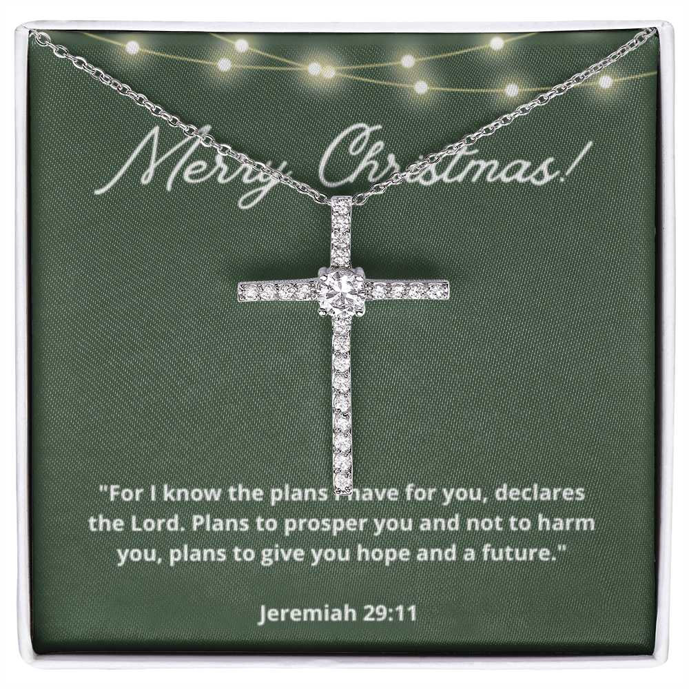 Jeremiah 29 11 cross necklace deals