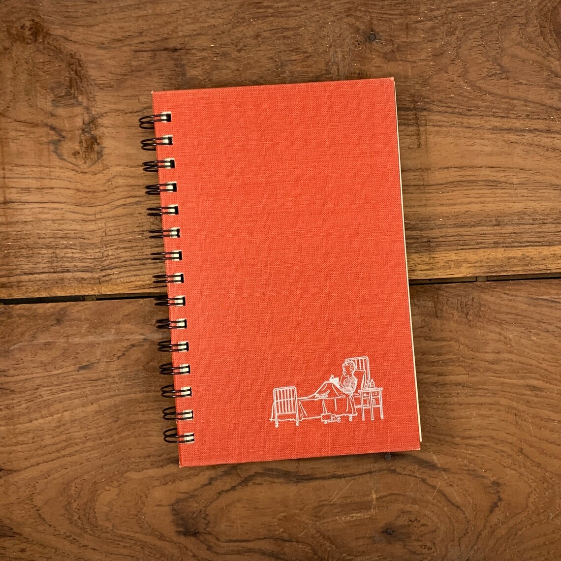 Hardcover Spiral Notebook Etsy