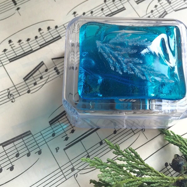 Music Box, Turquoise Music Box, hurdy gurdy, game of thrones gift, harry potter gift, vintage music box, acrylic music box, science gift