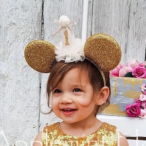Birthday ears, Birthday Mickey Ears, Birthday Party Hat ears, Mickey ears, First Birthday ears, Birthday Minnie ears, Party Hat Mouse Ears