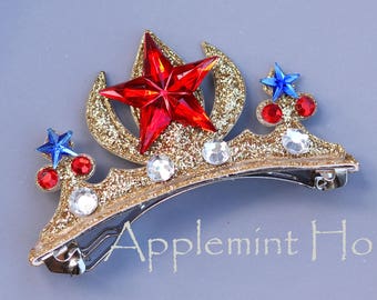 Super hero Hair Clip, Super hero  Crown, Super Hero Crown, girl hair clip, Adult , kids hair clip