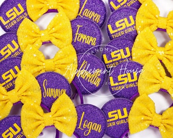 Custom Logo Mickey Ear, Minnie Ears, Cheer team Mouse ears, National 2025, Summit 2025 headband, Company Logo, Business Logo, Sports team
