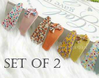 Set of 2 Snap Hair Clips, Snap Clips for for girls & Women, Girls Hair Clips, Toddler Hair Clips, Baby girl Hair clip, birthday gift idea