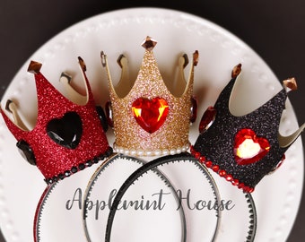 Queen Of Hearts Crown Etsy Queen Of Hearts Crown Etsy