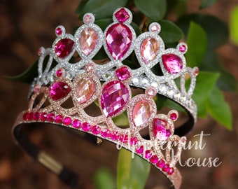 Aurora crown, Princess crown, Aurora Headband, birthday crown, Gold crown, Tiara crown headband, Halloween Princess costume crown