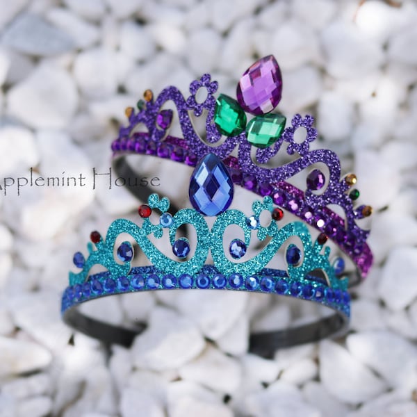 Descendant Crown, Birthday crown, Descendant Headband, Halloween costume Headband, Priciness Crown, Halloween Headpieces