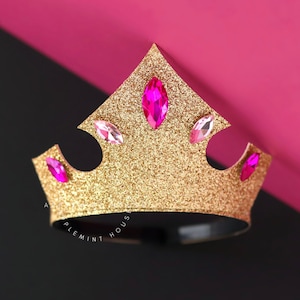 Aurora crown, Princess crown, Aurora Headband, birthday crown, Gold crown, Tiara crown headband, Halloween Princess costume crown