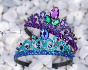 Descendant Crown, Birthday crown, Descendant Headband, Halloween costume Headband, Priciness Crown, Halloween Headpieces