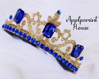 Audrey crown, Audrey Headband, Birthday crown, Descendant Crown, Halloween costume crown, Princess Crown, Gold Crown, Audrey costume