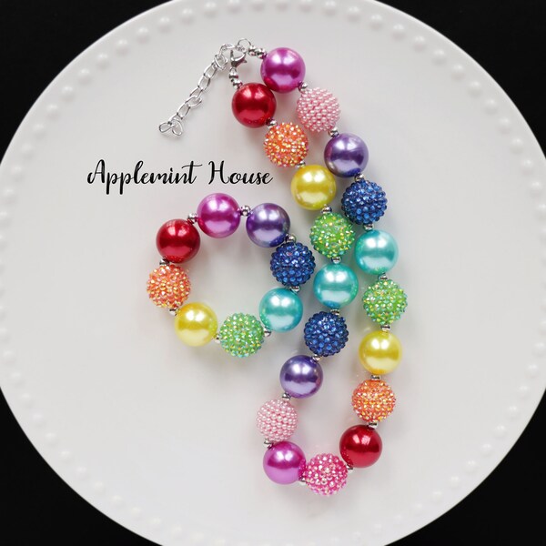 Bubble Gum Necklace Etsy