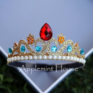 Elena Crown, Princess Crown, Birthday Crown, Elena tiara, Princess Headband, Elena Costume Headpiece, Accessories for Kids Adult