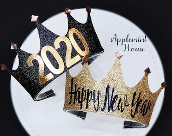 New Years Eve Party Headband, 2020 New Years Crown, New Years Eve crown, New Years Eve Headband, Happy New Year Crown, 2020 crown headband